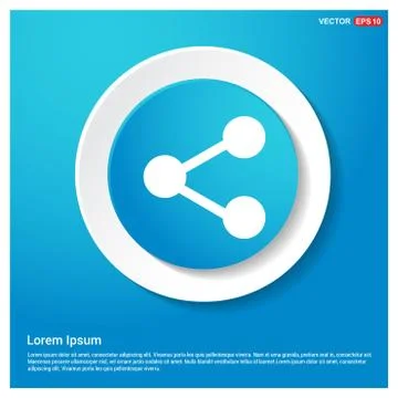 Share data icon Stock Illustration