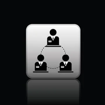 Share group icon web Stock Illustration