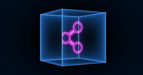 Share Icon Box 01 Stock Footage 231240370