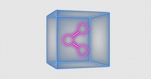 Share icon Box 02-alpha Stock Footage 233894258