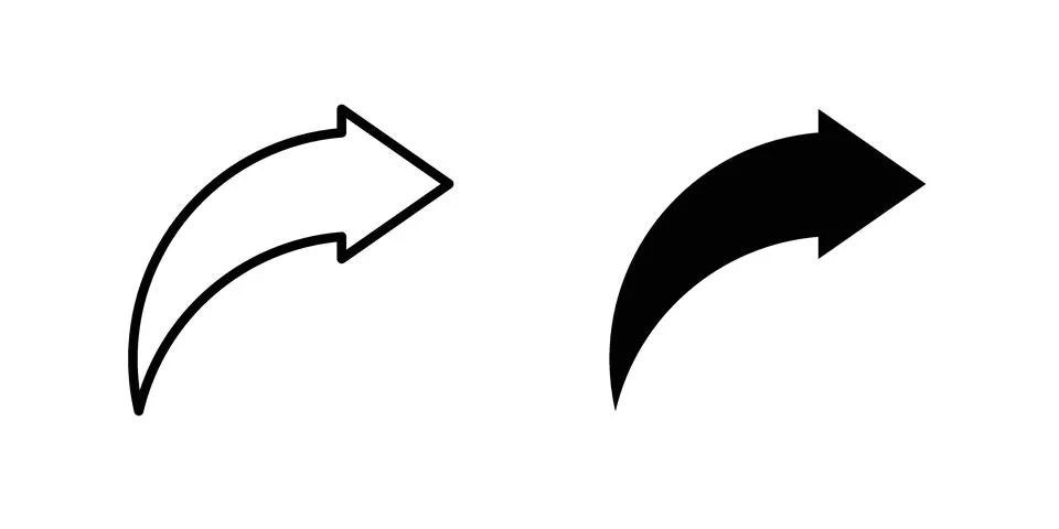 Share icon for design projects and web UI Illustrazione stock