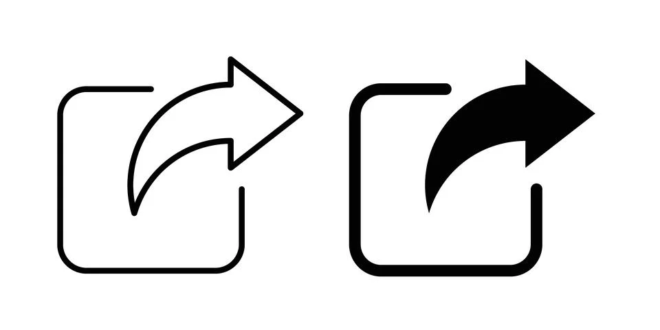 Share icon graphic design. web icons vectors Stock Illustration
