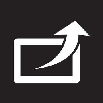 Share Icon Illustrazione stock