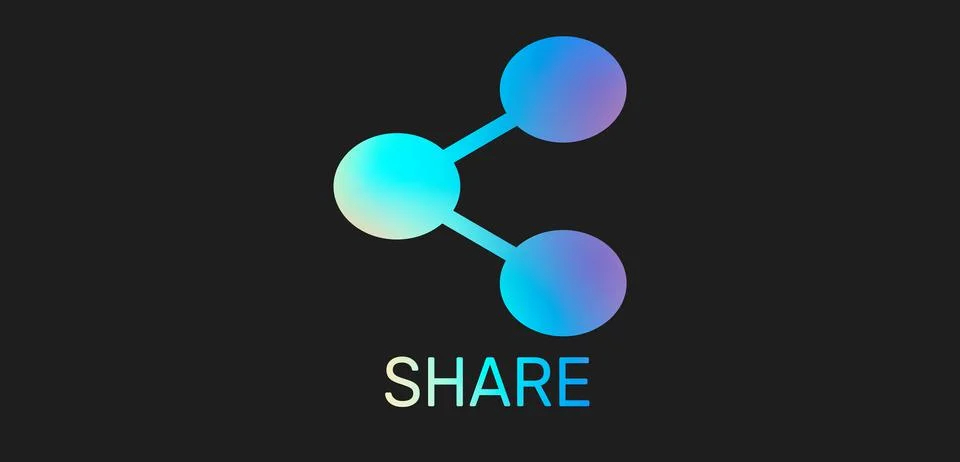 Share icon Stock Illustration