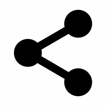Share icon illustration Stock Illustration