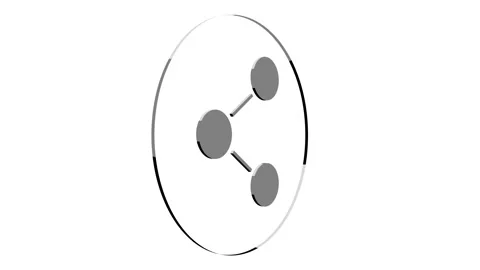 Share Icon Loop 04 Stock Footage 151158450