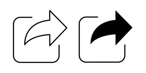 Share icon vector art Illustrations Stock Illustration