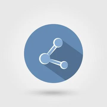 Share icon - Vector Иллюстрация