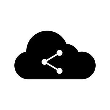 Share icon vector Stock Illustration