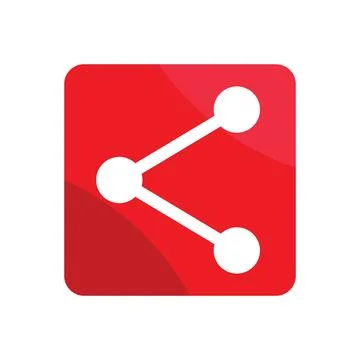 Share icon vector Stock Illustration