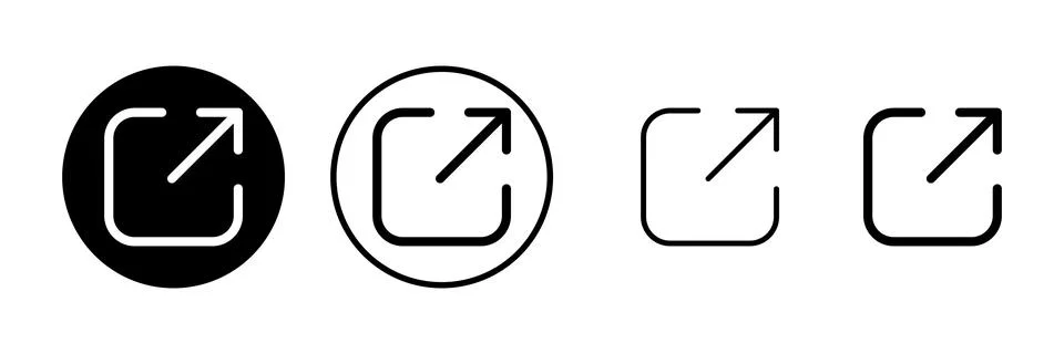 Share icon vector illustration. Sharing sign and symbol Stock Illustration