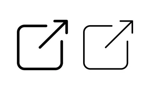 Share icon vector. Sharing sign and symbol Stock Illustration