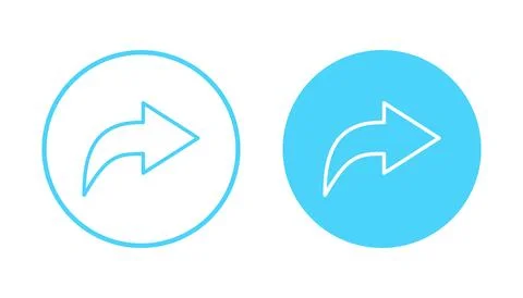 Share icon vector. Sharing sign and symbol Stock Illustration