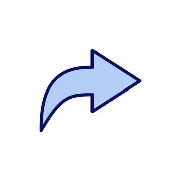 Share icon vector. Sharing sign and symbol Stock Illustration