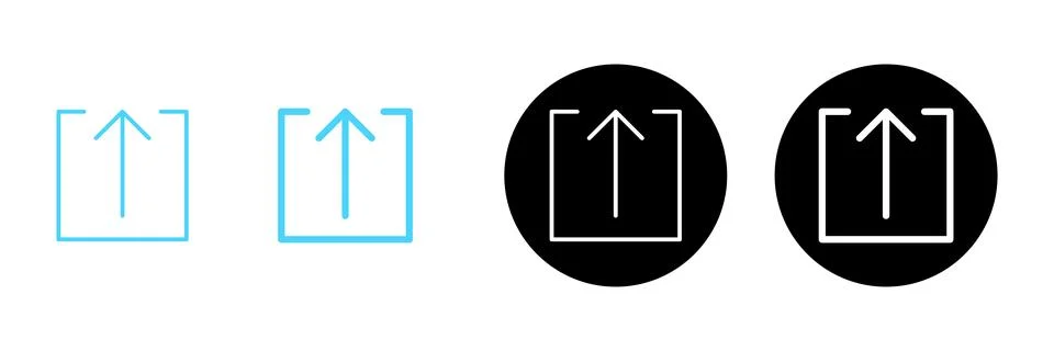 Share icon vector. Sharing sign and symbol Illustrazione stock