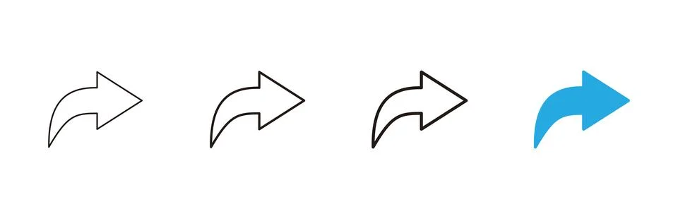 Share icon vector. Sharing sign and symbol Stock Illustration
