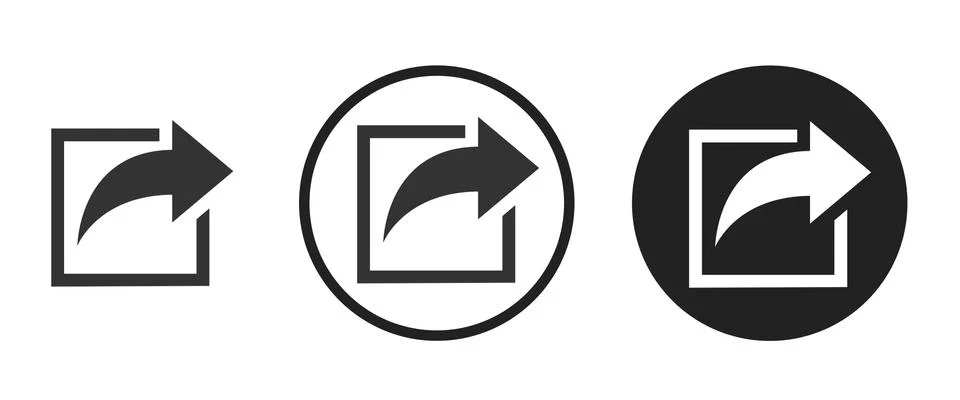 Share icon . web icon set .vector illustration Stock Illustration