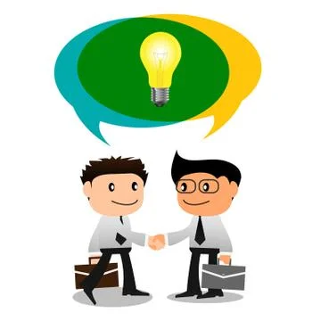 Share ideas Stock Illustration
