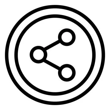 Share link Vector Icon Design Illustration Stock Illustration