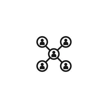 Share people icon2 Stock Illustration