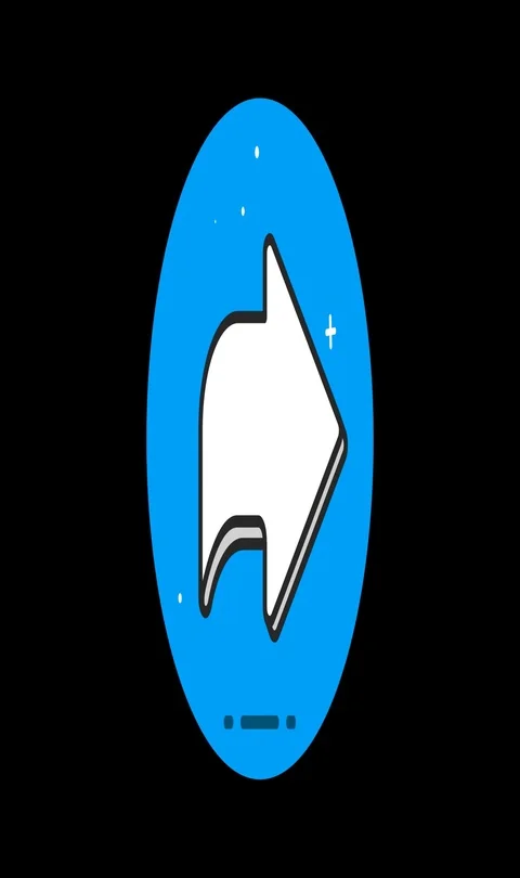 Share Premium flat icon animated with alpha channel Stock Footage 101584749