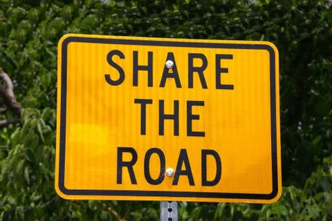 Share the Road Stock Photos