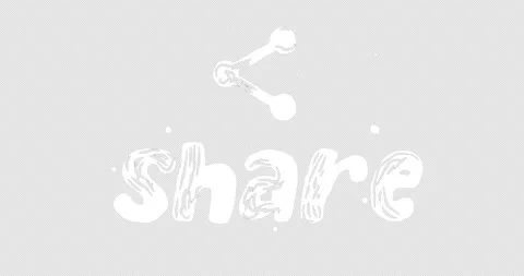 Share, scribbles style cartoon animation, hand drawn lettering Share Video stock 289752507