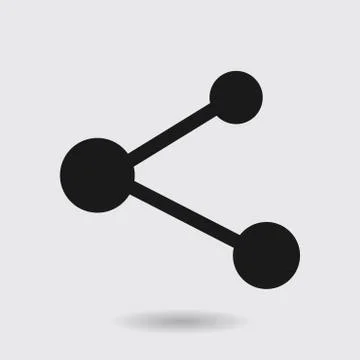 Share  sign symbo Stock Illustration
