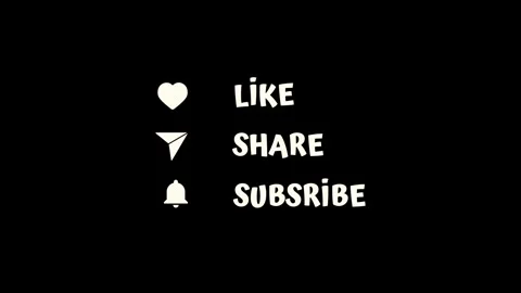 Like share subscribe channel or post video Stock Footage 242335965