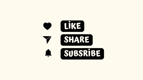 Like share subscribe channel or post video Stock Footage 242335972