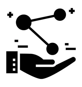 Share Symbol Vector Stock Illustration