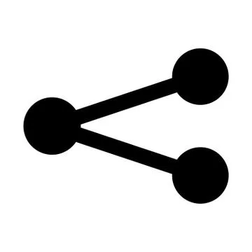 Share System Icon Stock Illustration