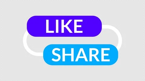 Like-share text Stock Footage 335545198