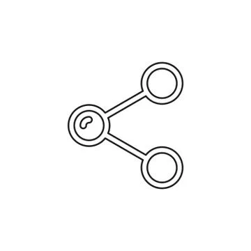 Share vector icon Stock Illustration