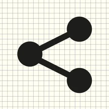 Share vector icon Stock Illustration