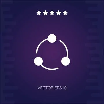 Share vector icon Stock Illustration