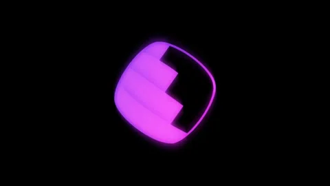 ShareChat logo animation on a simple black background. Stock Footage 313520464