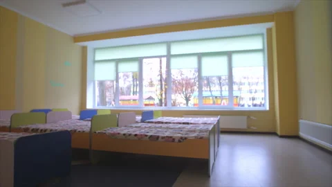 Shared children's bedroom Stock Footage 225295450