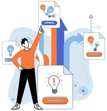 Shared file. Businesses rely on shared file storage services to efficiently Stock Illustration