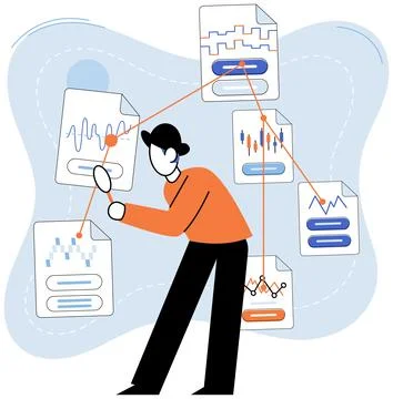 Shared file. Digital technology enables seamless sending and receiving files イラスト素材