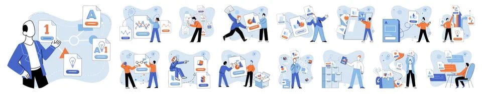 Shared file. Secure file transfer protocols ensure safety and integrity shared 스톡 일러스트