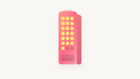 Shared Living Apartment Building Icon with Sequential Glowing Window Animat.. Видео 346130989