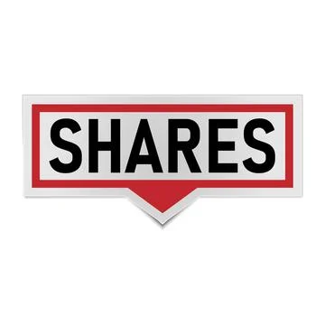 Shares Chat Speech Bubble Icon Vector Logo Template Illustration Design. Vector Stock Illustration