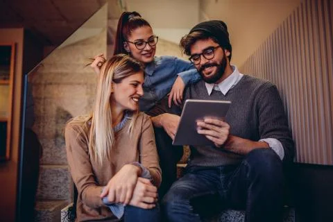 Sharing and connecting Stock Photos