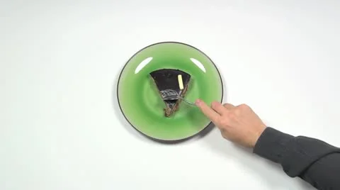 Sharing the cake Stock Footage 20543111