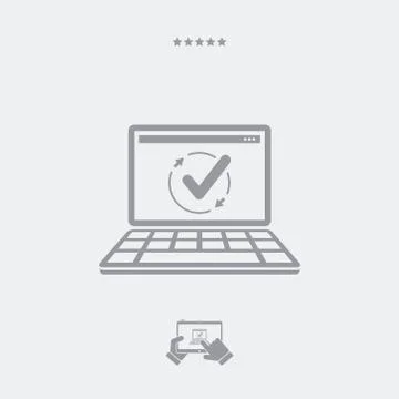 Sharing check icon, sharing check vector, sharing check symbol, sharing check Stock Illustration