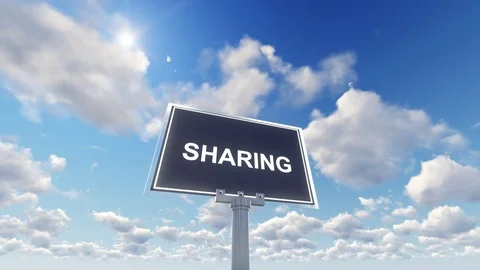 Sharing Concept Stock Footage 95667724