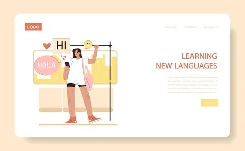 Sharing Culture. Flat Vector Illustration Stock Illustration