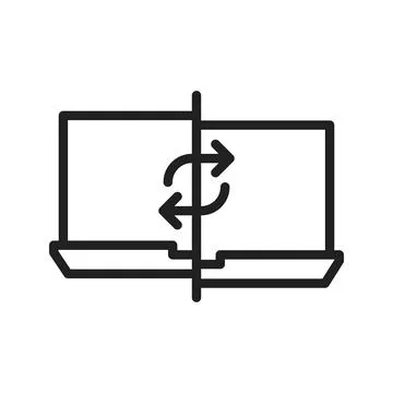 Sharing icon image. Stock-Illustration