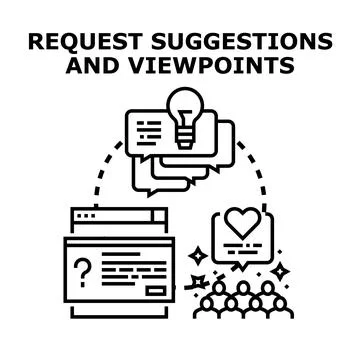 Sharing ideas and feedback for group collaboration Stock Illustration